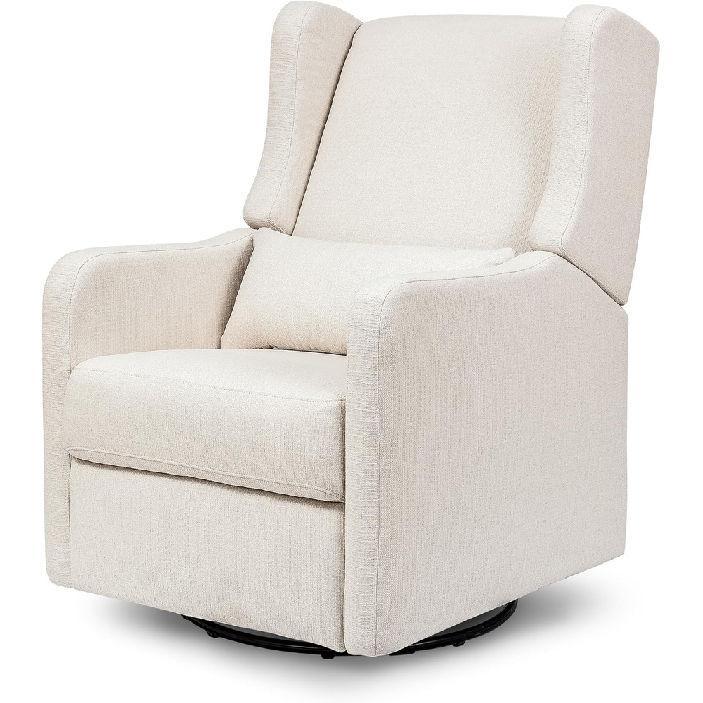 image:imageCarters by DaVinci Arlo Recliner Performance Charcoal LinenPerformance Cream Linen