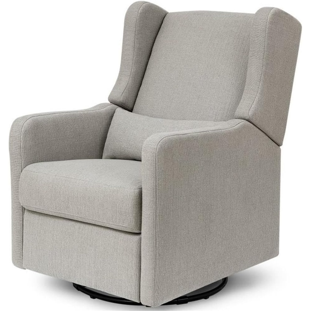 image:imageCarters by DaVinci Arlo Recliner Performance Charcoal LinenPerformance Grey Linen