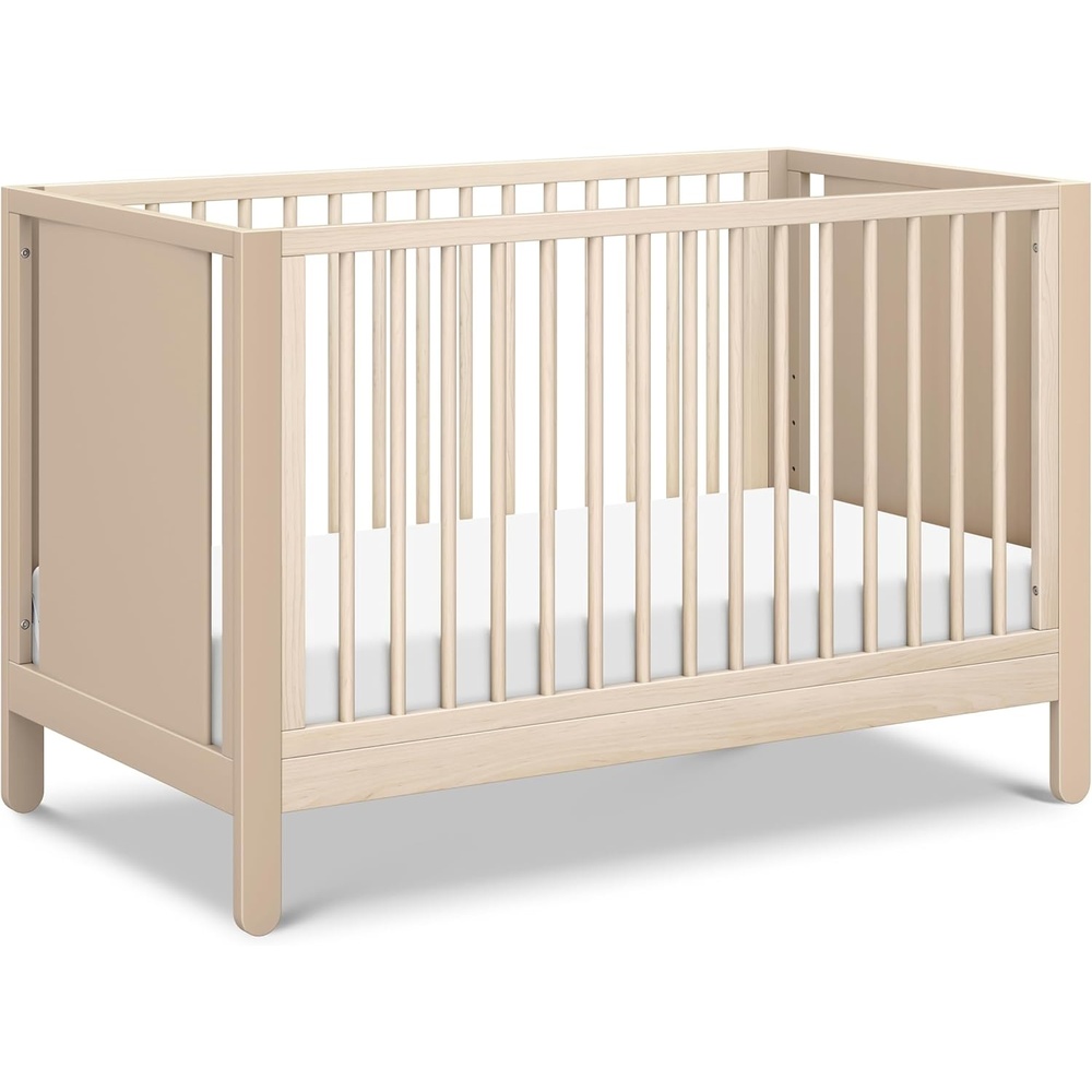 image:imageCarters by Davinci Marisol 4in1 Convertible Crib in TaupeWashed Natural GREENGUARD Gold CertifiedTaupeWashed Natural