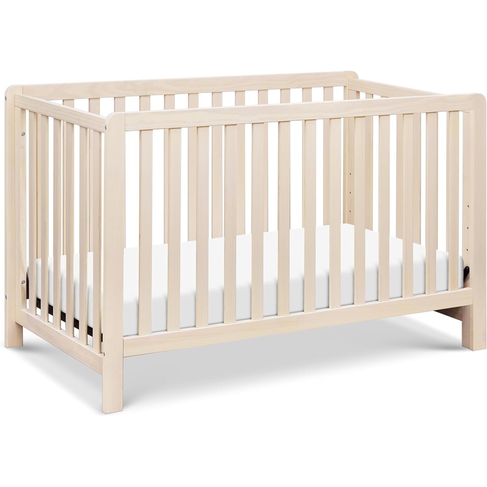image:imageDaVinci Carters Colby LowProfile 4in1 Baby Crib Washed NaturalWashed Natural