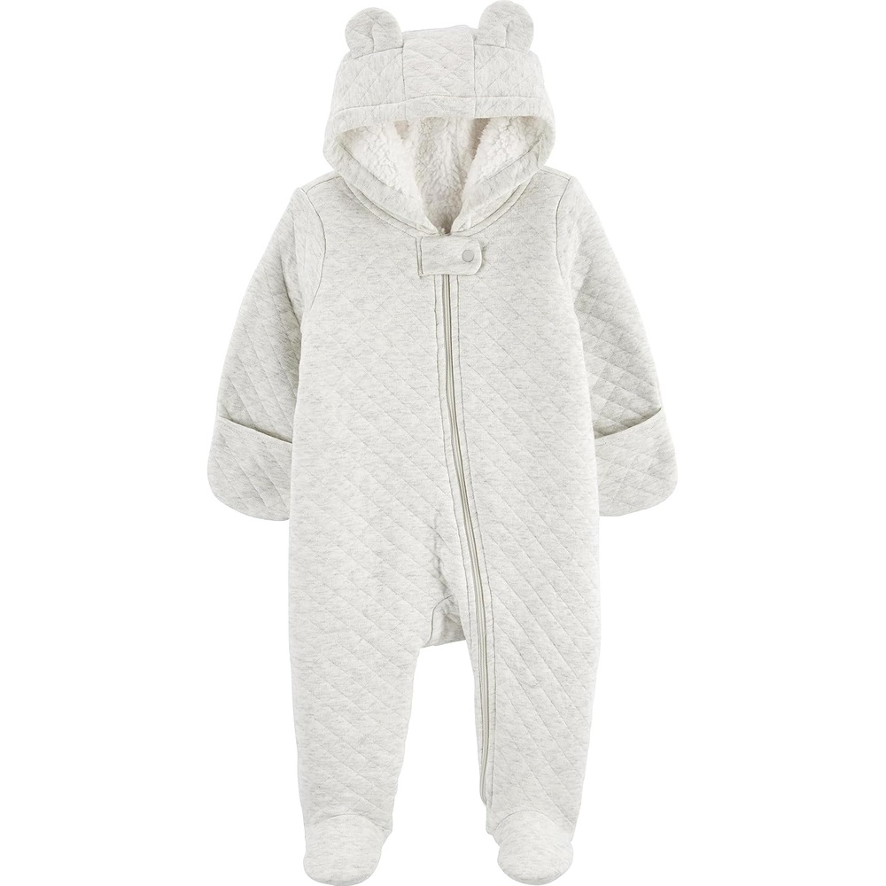 image:imageSimple Joys Kids Pram Ivory Bear OuterwearGrey