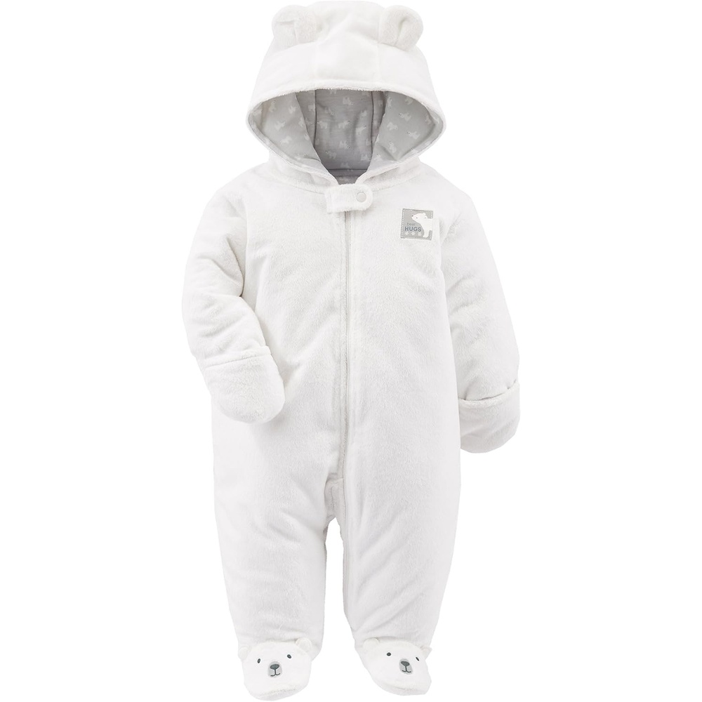 image:imageSimple Joys Kids Pram Ivory Bear OuterwearIvory