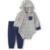 Navy Blue Stripe