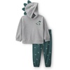 Grey Green Dino