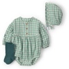 Green Checked Bubble