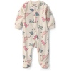 Ivory Cream Dino Print