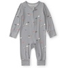Grey Halloween Print