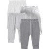 Black Mini Stripe/Grey/Light Grey/White Stripe