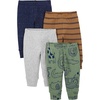 Blue Heather/Brown Stripe/Grey Heather/Olive Animal