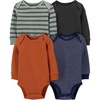 Black/Green Stripe/Navy/Rust