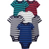 Grey/Navy/White/Multi Stripe