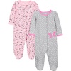 Grey Butterfly/Pink Floral