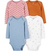 Blue/Pink Floral/Rust/White
