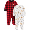 Buffalo Check/Forest Animals