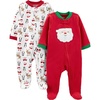 Red Santa/White Penguin