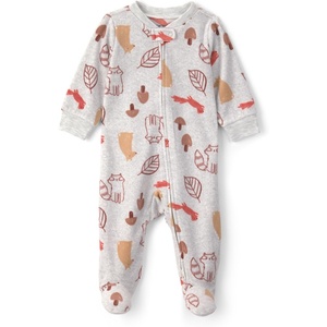 Carter’s Baby Boys’ Fleece Sleep and Play(Grey Fall Character)