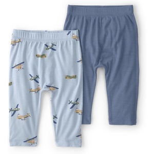 Carter’s Baby Boys’ Purelysoft 2-Pack Pant(Vintage Plane)