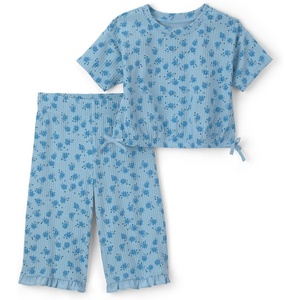 Carter’s Baby Girls’ 2-piece Pant Set(Blue Floral)