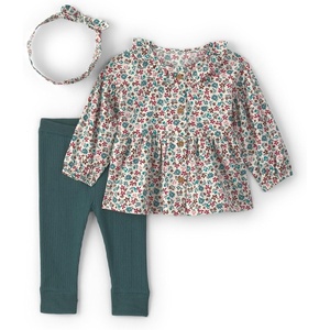 Carter’s Baby Girls’ 3-piece Pant Set(Multi Floral)