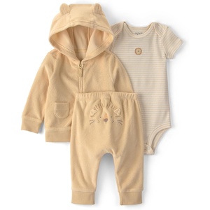 Carter’s Baby Girls’ 3-piece Pant Set(Yellow)