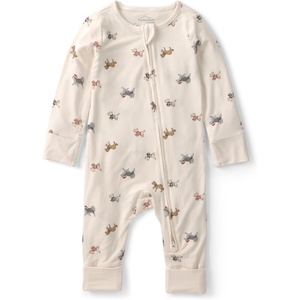 Carter’s Baby Purelysoft Sleep and Play Pajamas(Cream Dog Print)