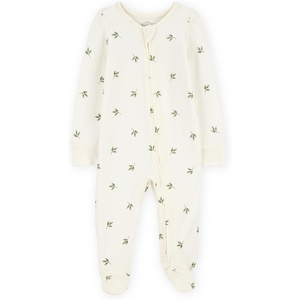 Carter’s Baby Purelysoft Sleep and Play Pajamas(Ivory Leaf)