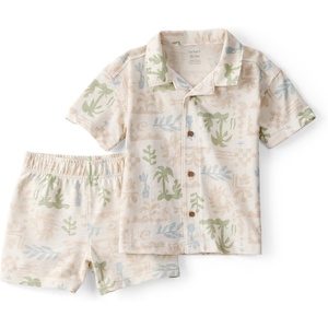 Carter’s Boys’ 2-piece Short Set(Cream)