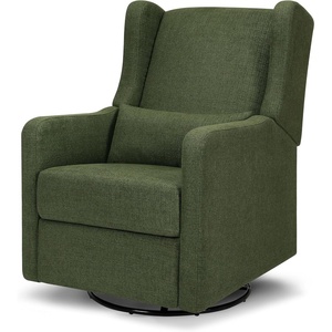 Carter’s by DaVinci Arlo Recliner, Performance Charcoal Linen(Performance Forest Green Linen)