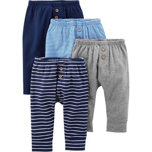 Simple Joys by Carter’s Baby 4-Pack Neutral Pant(Blue/Grey Heather/Navy/Stripe)