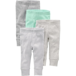Simple Joys by Carter’s Baby 4-Pack Neutral Pant(Grey/Light Grey/Mint Green/Stripe)