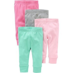 Simple Joys by Carter’s Baby Girls’ 4-Pack Pant(Mint Green/Pink/Grey)