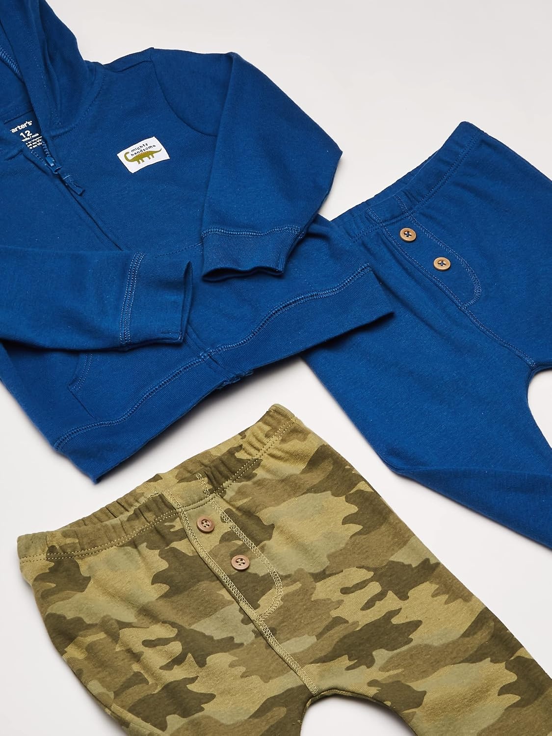 image:imageCarters 9Piece Basic Gift Set ShirtNavy Dino