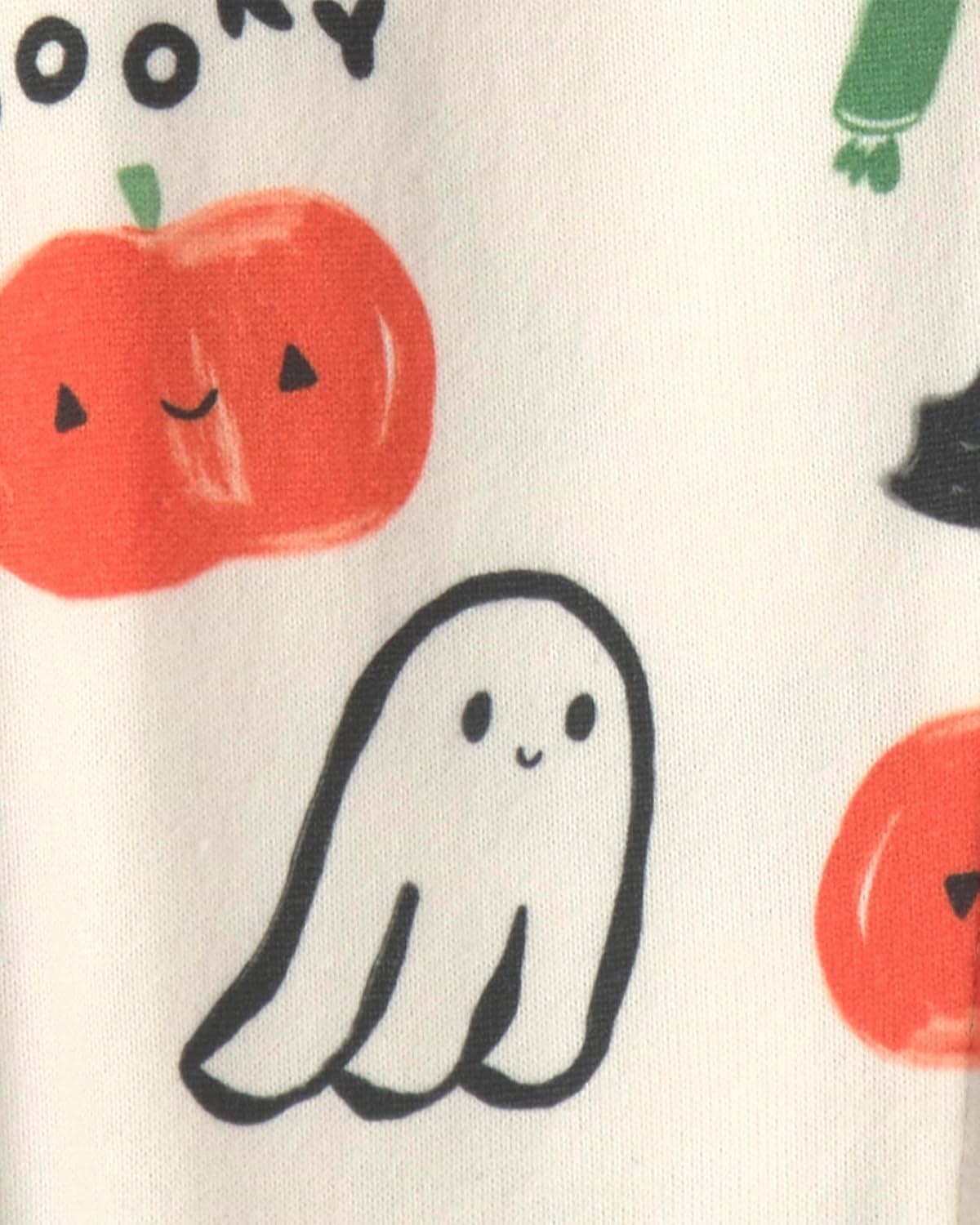 image:imageCarters Baby 1piece Holiday PjHalloween Family Print