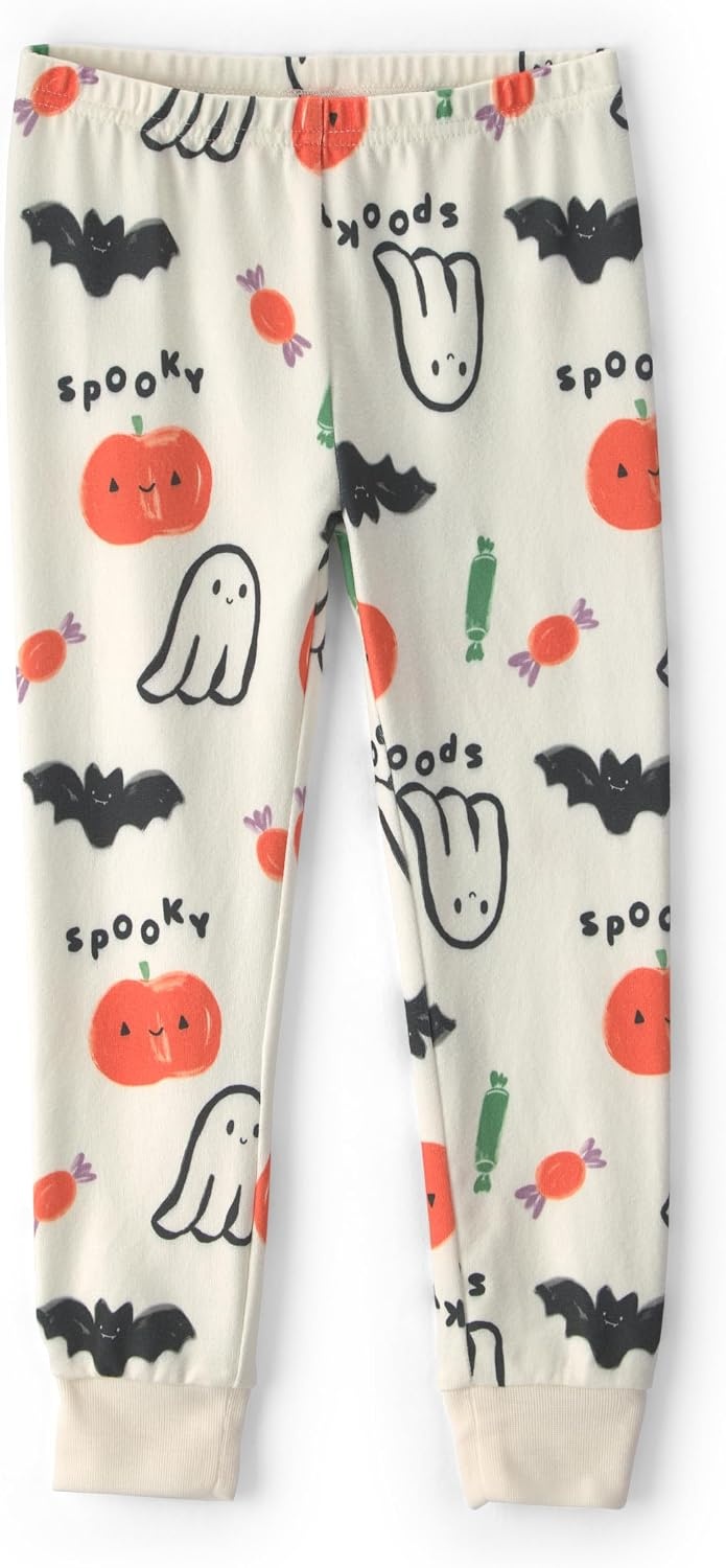 image:imageCarters Baby 2piece Fleece Holiday PjsHalloween Family Print