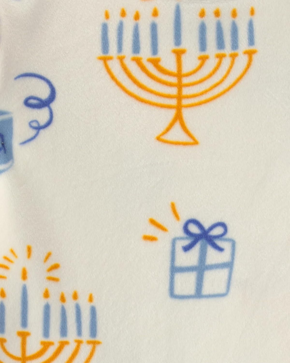 image:imageCarters Baby 2piece Fleece Holiday PjsHanukkah