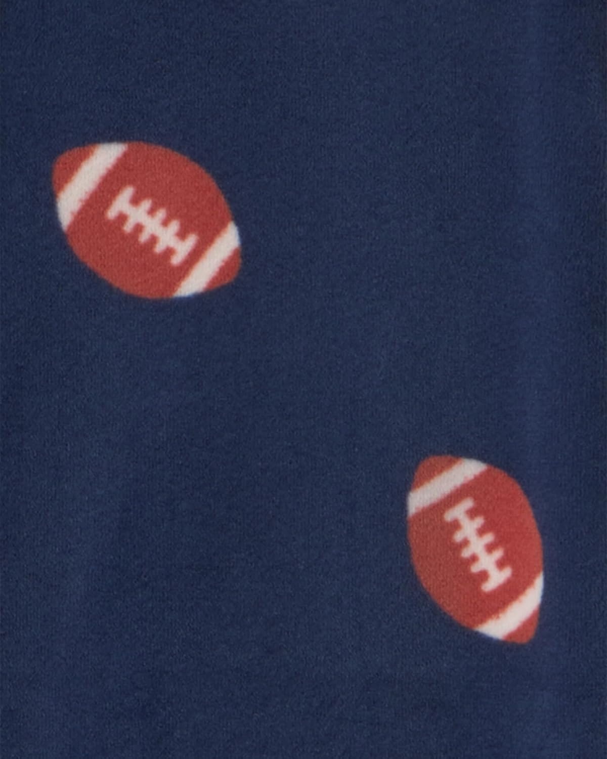 image:imageCarters Baby Boys 1piece Fleece PjNavy Football
