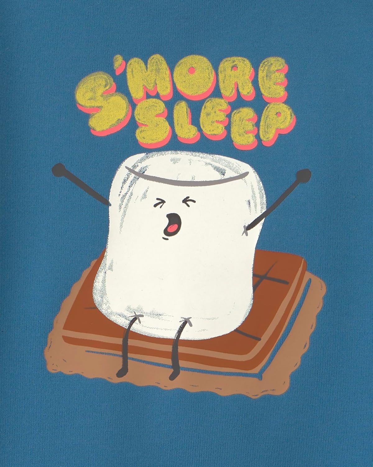 image:imageCarters Baby Boys 2piece Fleece PjsBlue Smores