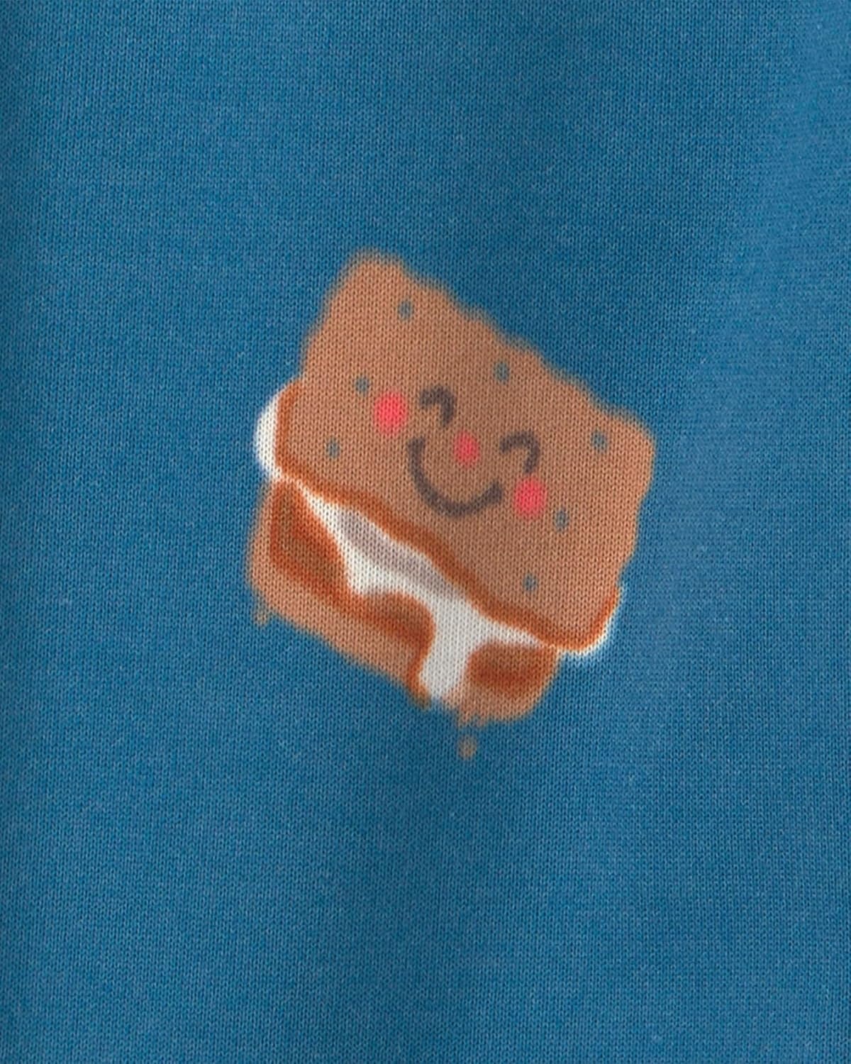 image:imageCarters Baby Boys 2piece Fleece PjsBlue Smores