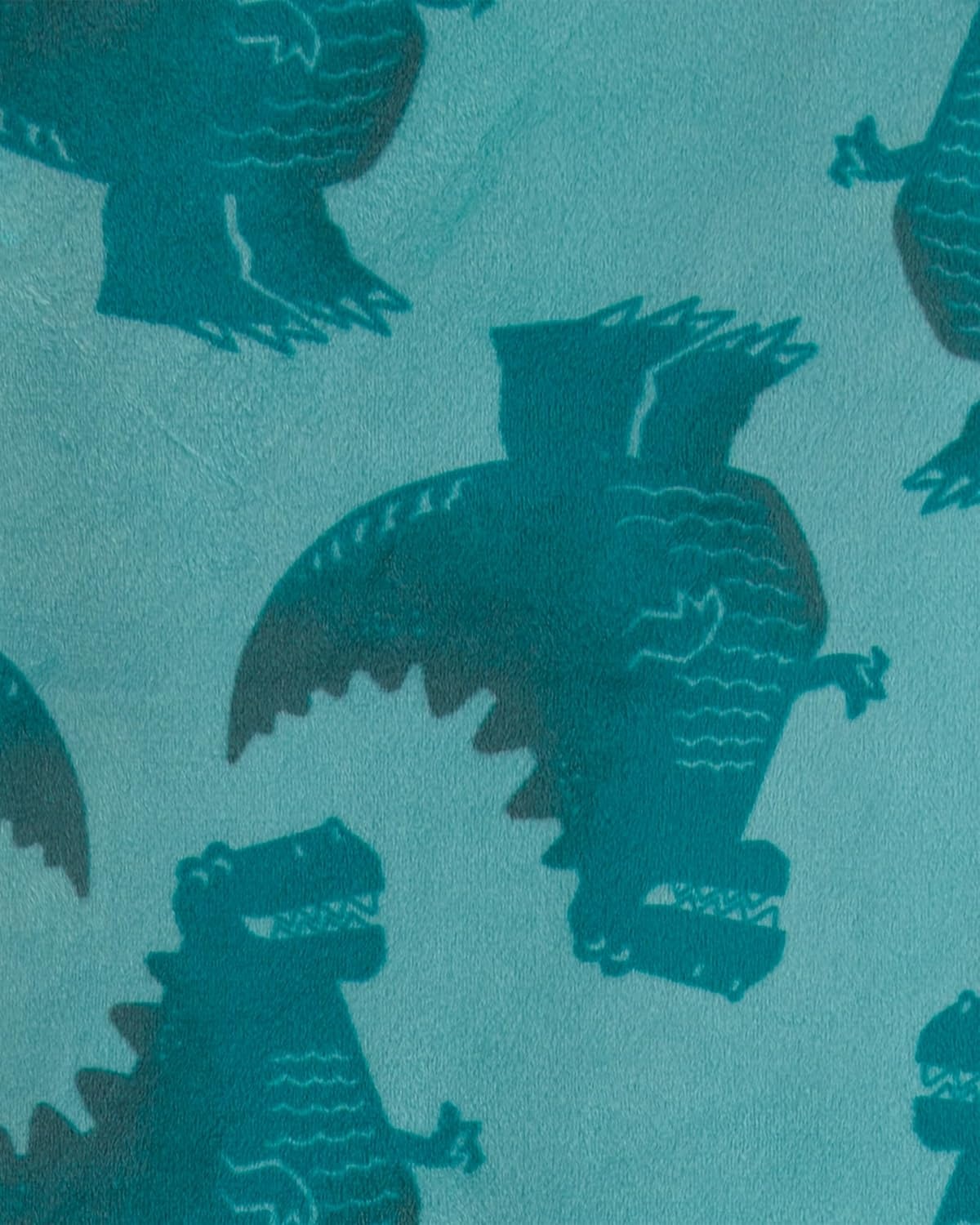image:imageCarters Baby Boys 2piece Fleece PjsGreen Dino