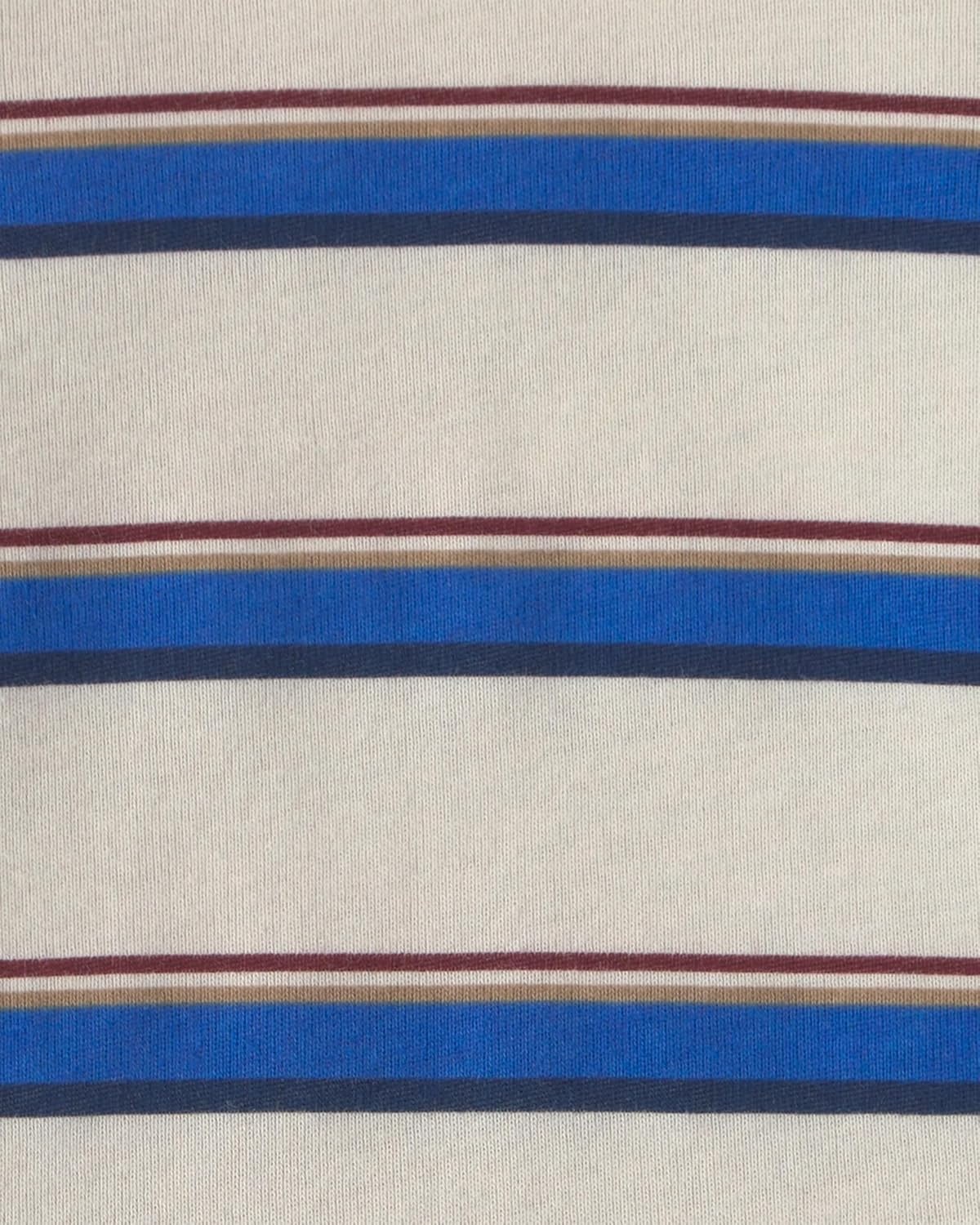 image:imageCarters Baby Boys 2piece Overall Set Blue Navy Sports PatchesBlue Cream Denim Stripe