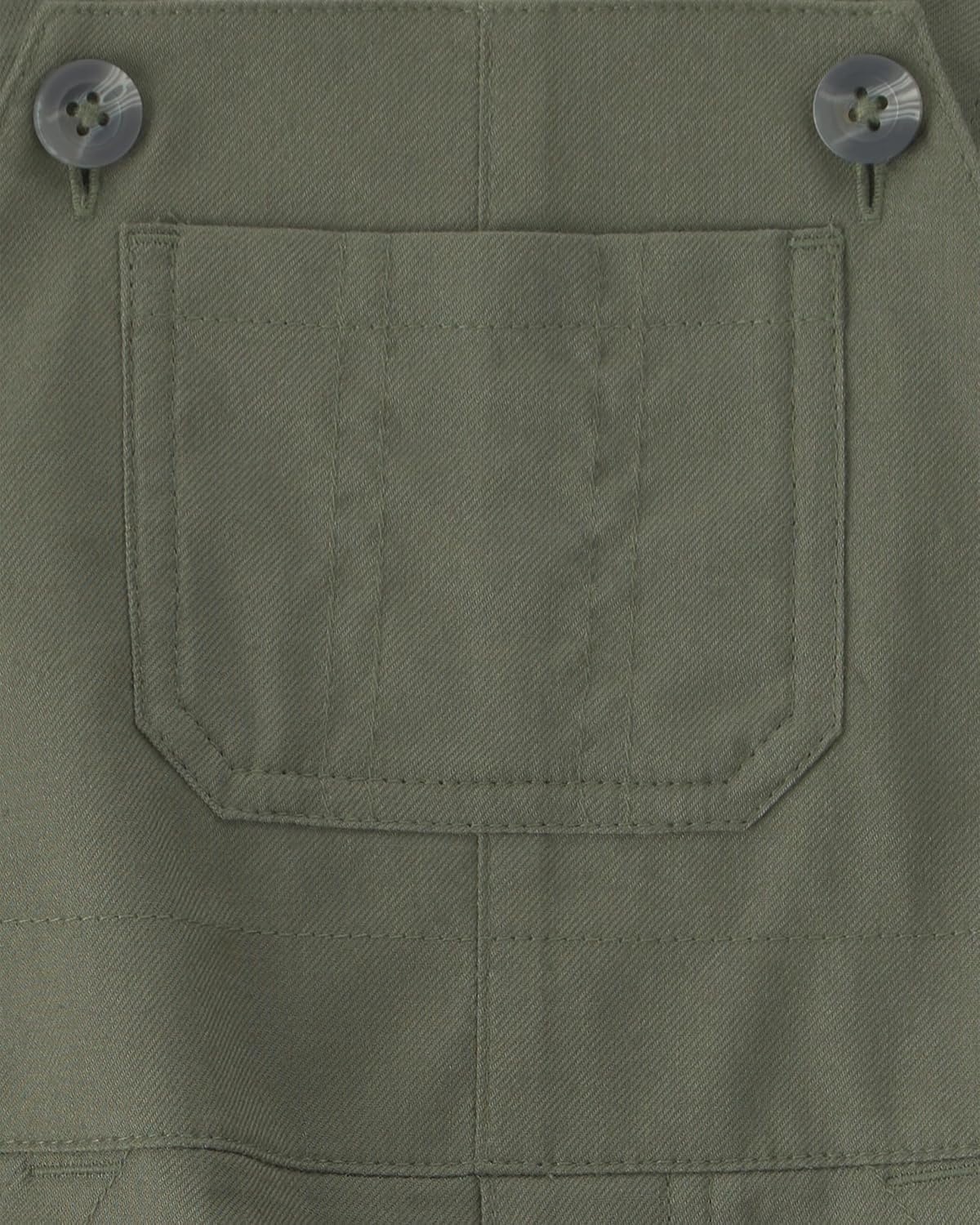 image:imageCarters Baby Boys 2piece Overall Set Blue Navy Sports PatchesGreen Olive Cream Dino