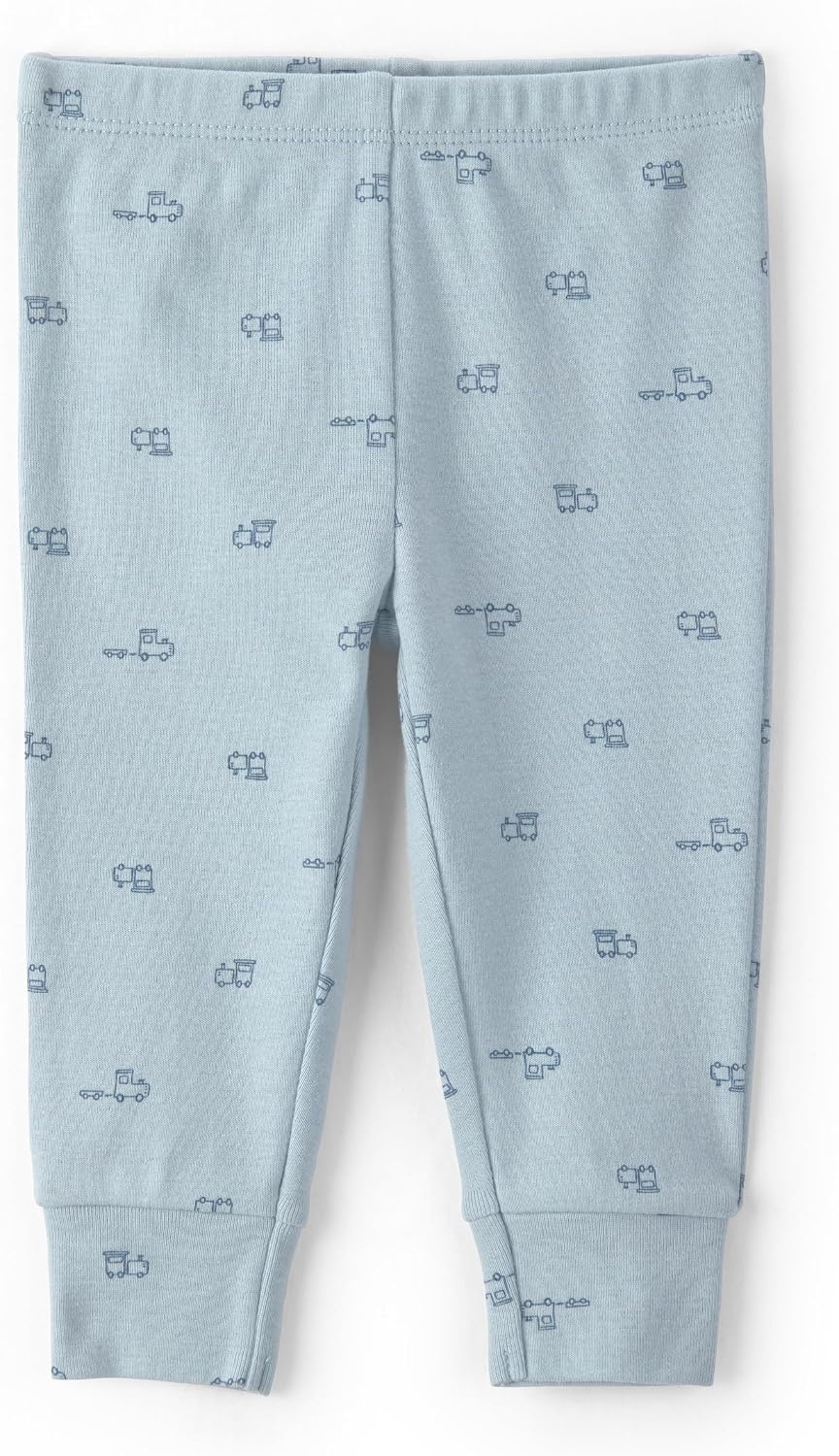 image:imageCarters Baby Boys 3piece Bodysuit Pant SetsBlue Cream Train