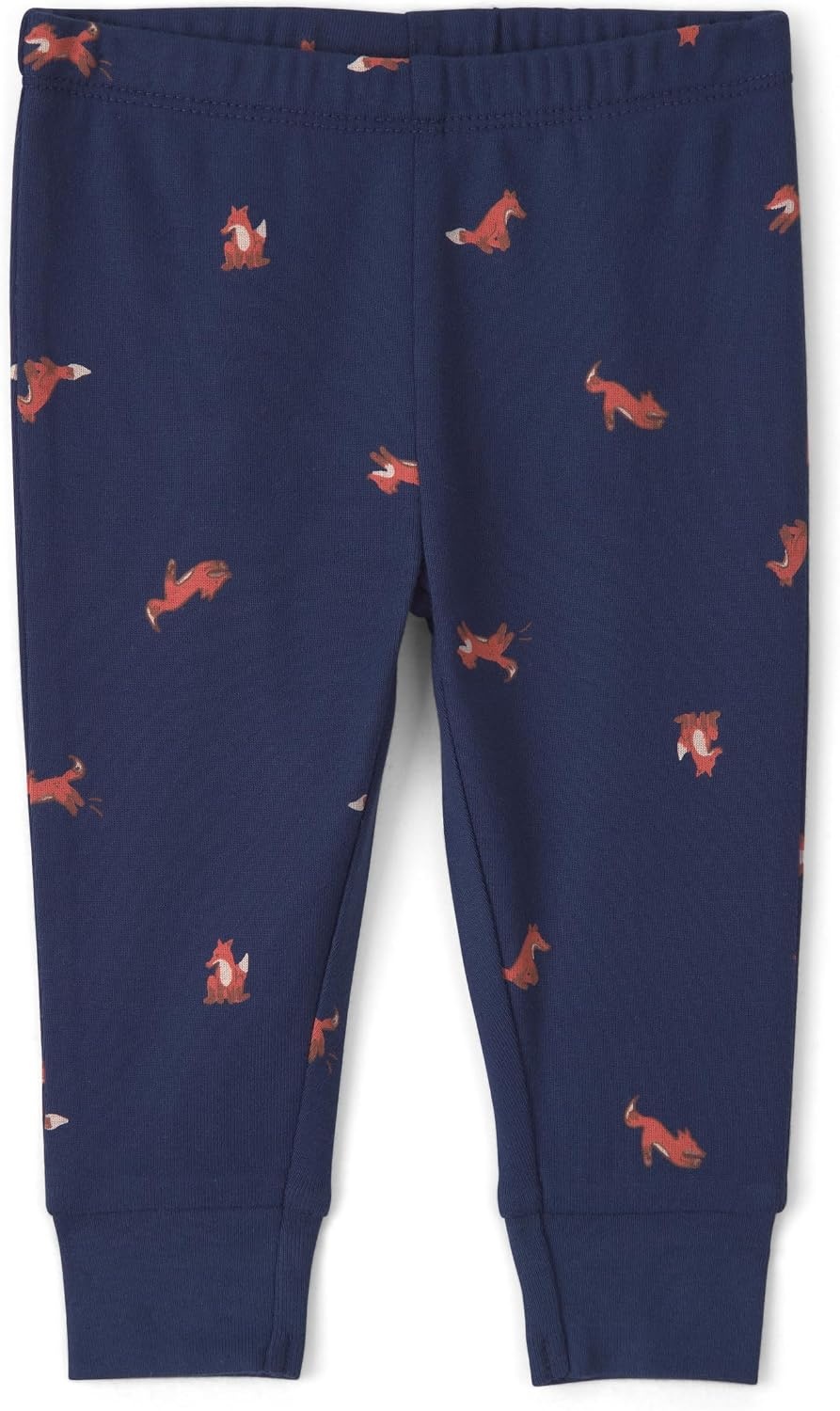 image:imageCarters Baby Boys 3piece Bodysuit Pant SetsNavy Blue Grey Fox