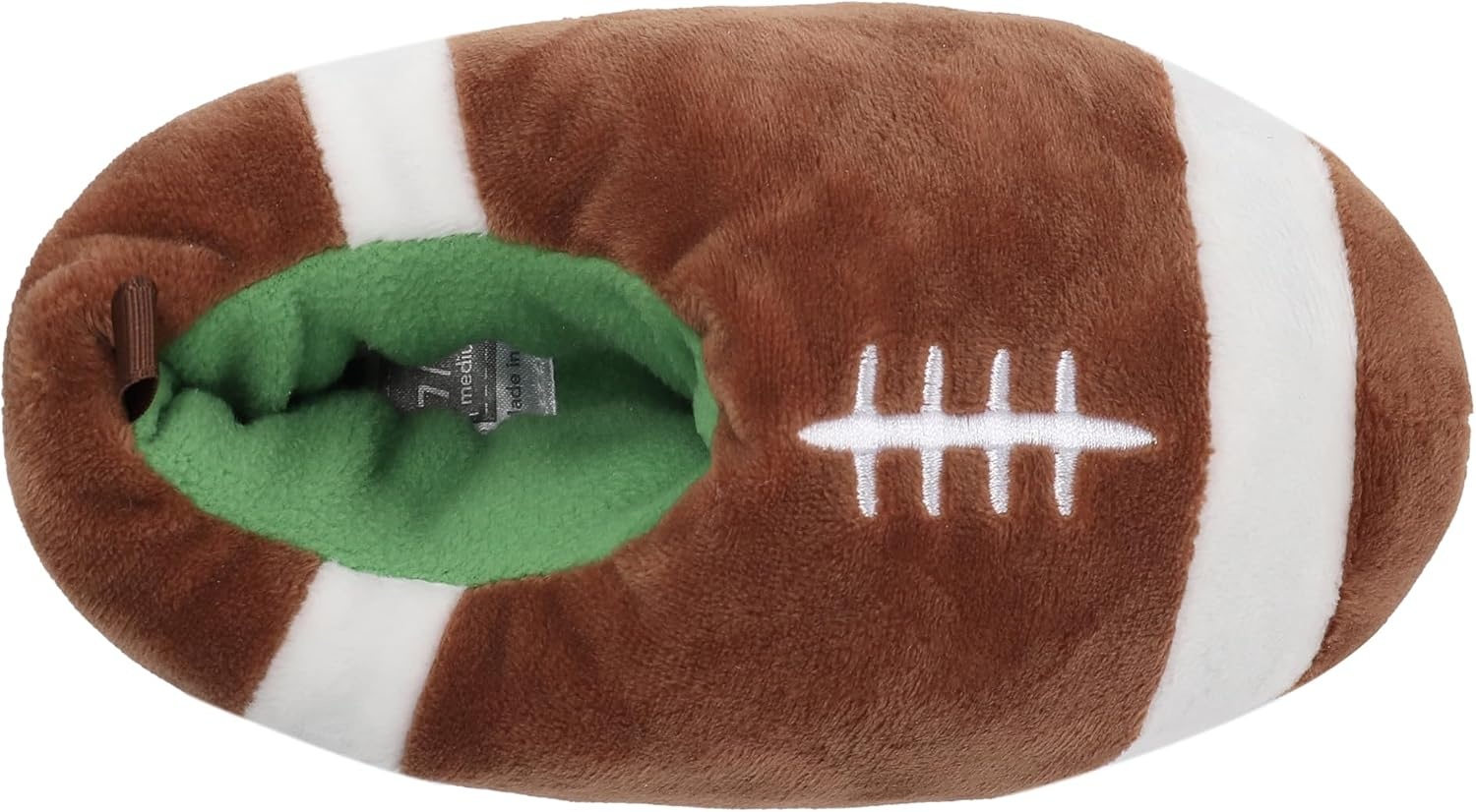 image:imageCarters Baby Boys Cozy SlipperTouchdown Brown