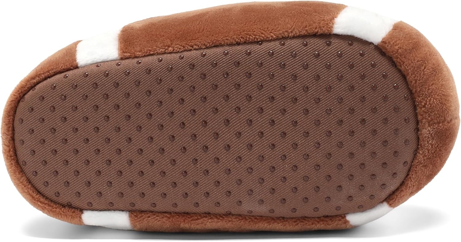 image:imageCarters Baby Boys Cozy SlipperTouchdown Brown