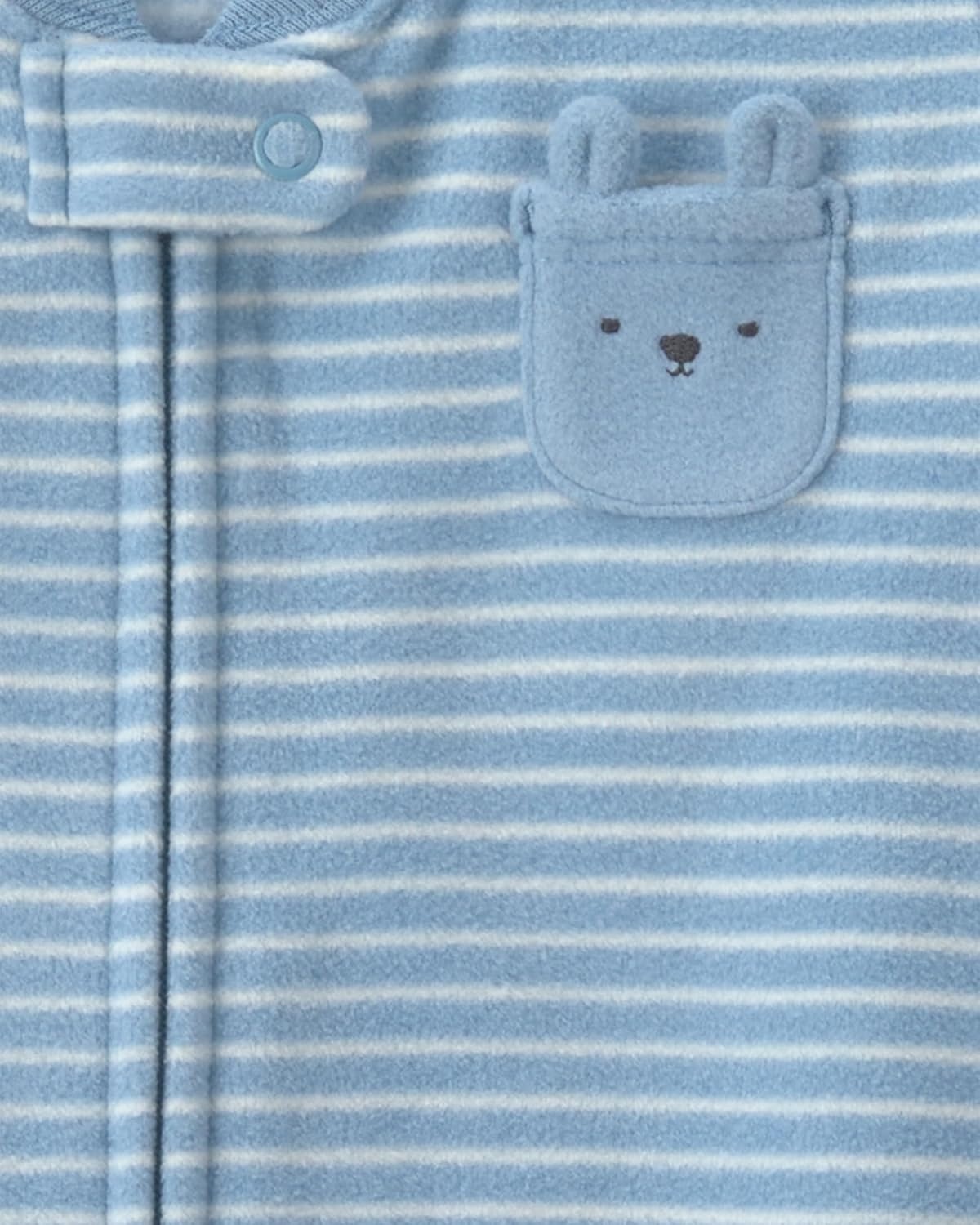 image:imageCarters Baby Boys Fleece Pj SleepbagBlue Stripe