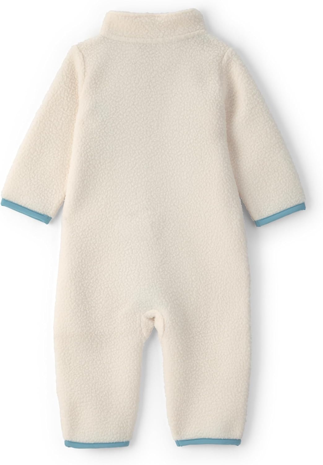 image:imageCarters Baby Boys Onepiece JumpsuitCream Blue Colorblock