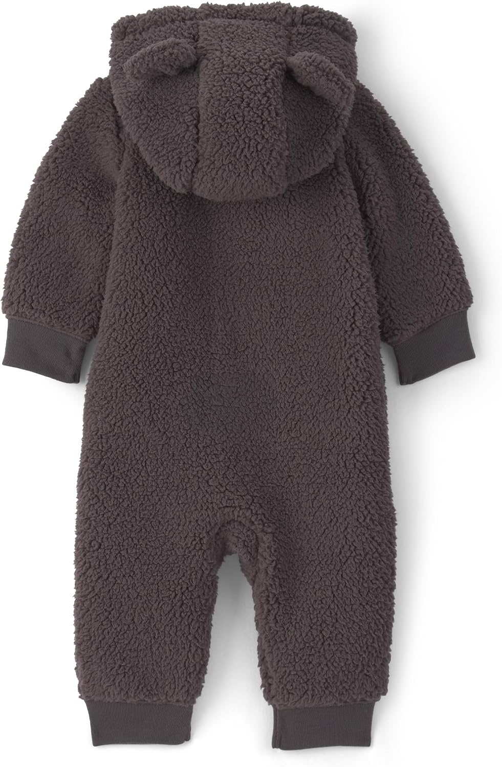 image:imageCarters Baby Boys Onepiece JumpsuitGrey Sherpa Dog