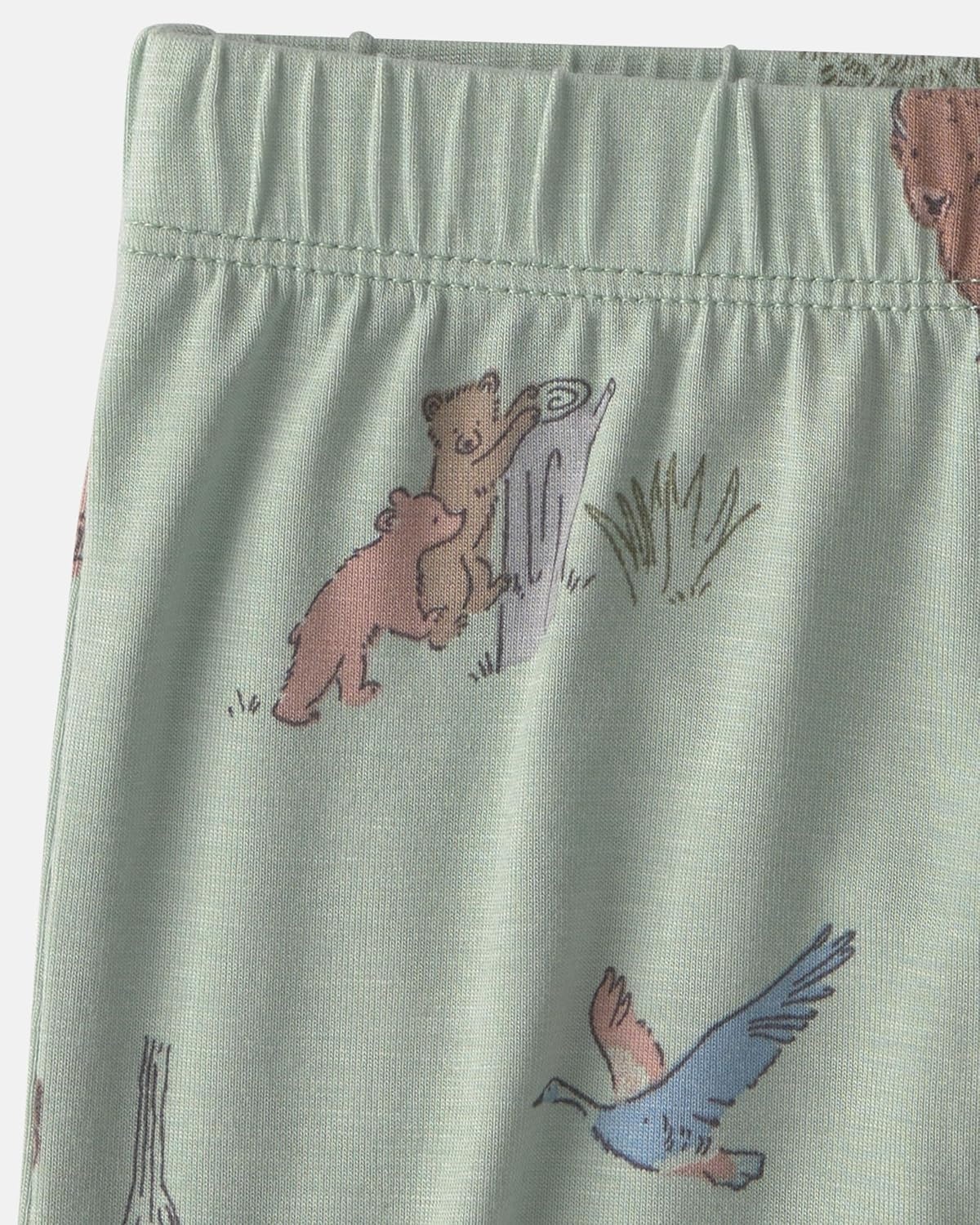 image:imageCarters Baby Boys Purelysoft 2Pack PantGreen Desert Print