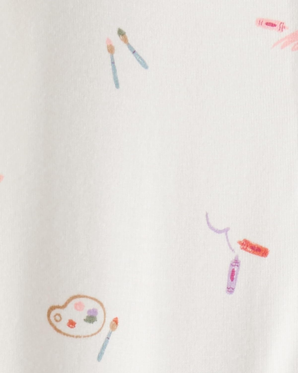 image:imageCarters Baby Boys Purelysoft Longsleeve 2way Zip PajamasArt Print